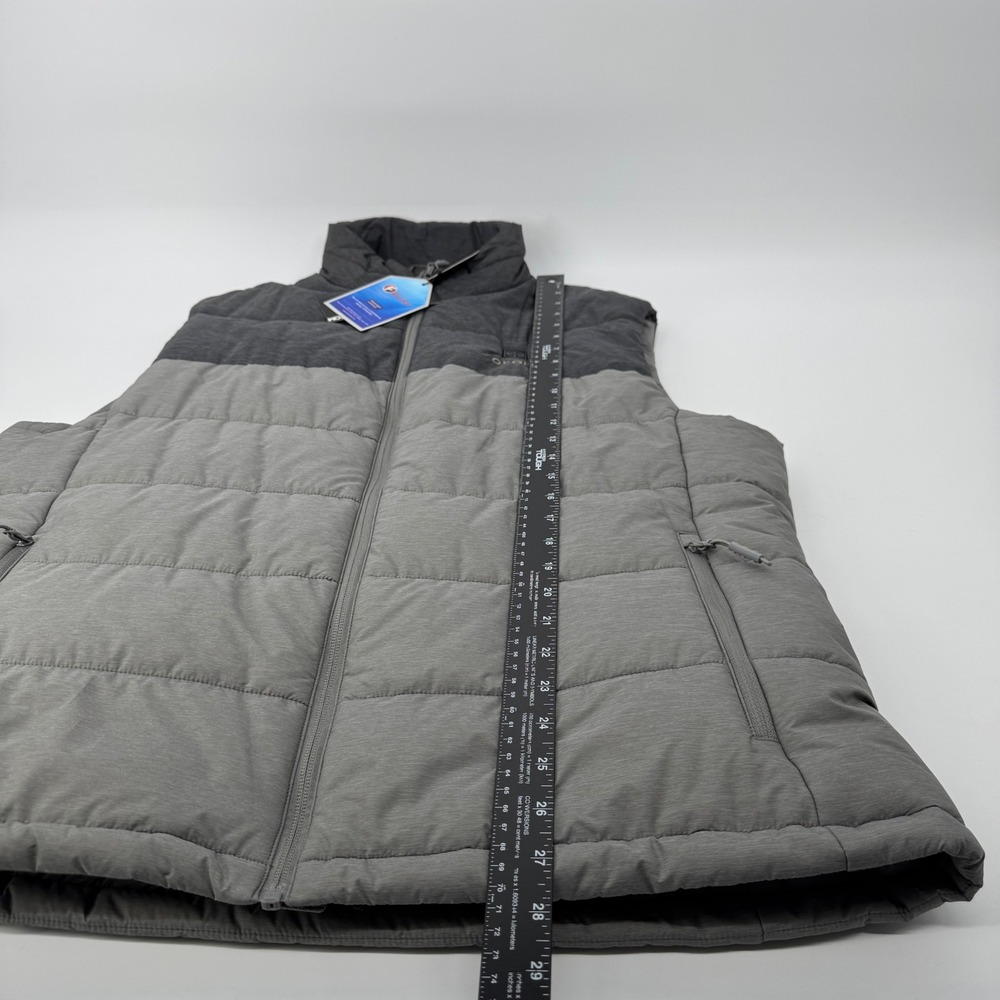 NEW Ororo Men XL Classic Heated Puffer Vest Insulated Flecking Gray NO BATTERY - Picture 10 of 10